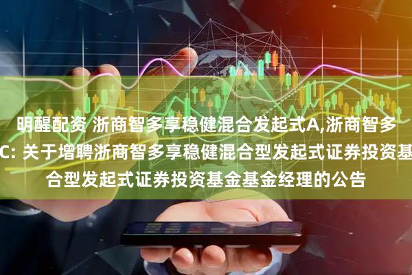 明醒配资 浙商智多享稳健混合发起式A,浙商智多享稳健混合发起式C: 关于增聘浙商智多享稳健混合型发起式证券投资基金基金经理的公告